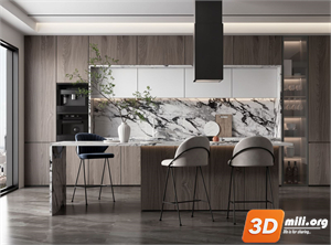 Dining Table Set Skp Files